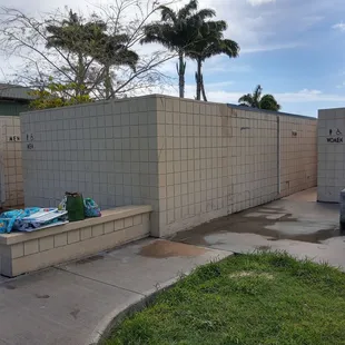 Showers and bathrooms