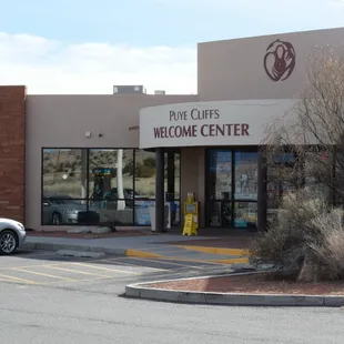 Buy your ticket at the Welcome Center before driving down to the Tour/Visitor's Center, Puye Cliff Dwellings, NM