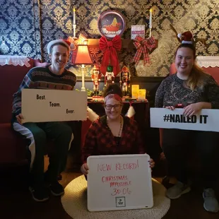 Christmas escape room