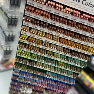 Just in - Holbein Colored Pencils.  150 luscious saturated colors that glide on to your paper