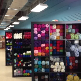 We have a great selection of yarn!