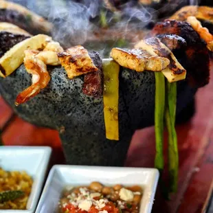 grilled fish, food