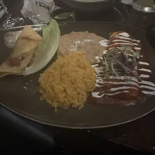 Taco and Enchilada