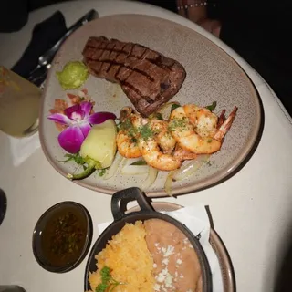 Steak and Shrimp