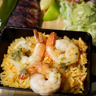 hrimp and rice