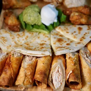  platter of quesadillas