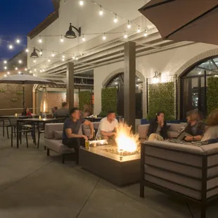 Cozy Firepit in the Wine Garden