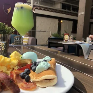 Blue themed brunch on September 22nd to celebrate @ThePruneyard blue gorillas!