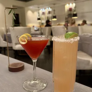 drink, sushi and sashimi