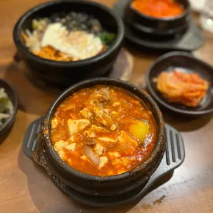 Kim Chi Tofu Soup