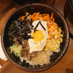Kimchi Bibimbap.