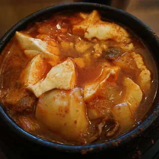 Dumpling Tofu Soup