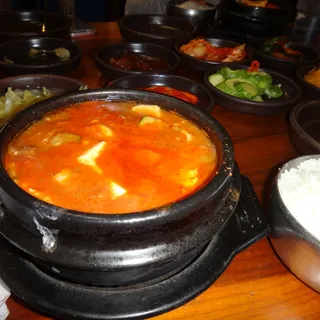 Dumpling Tofu Soup