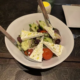 Pylos's Horiatiki classic fresh Greek village salad
