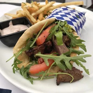 Beef Souvlaki Wrap