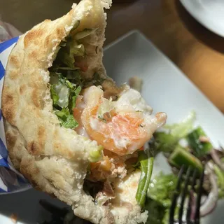 Seafood Pita