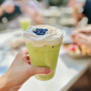 Blueberry Matcha | loved it!!!! 10/10!