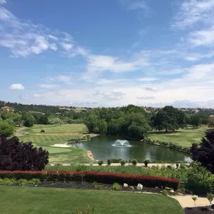 Whitney Oaks Pyramid Bar &amp; Grill, beautiful view on the Terrance while you enjoy your meal