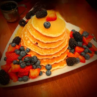 Pancakes with Fruit