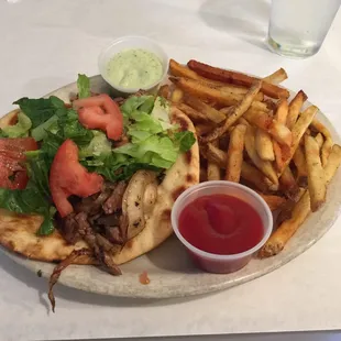Shwarma sandwich