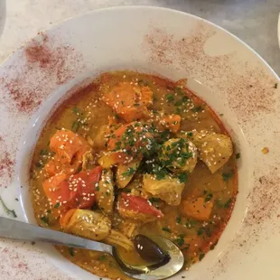 Chicken Tagine with preserved lemons