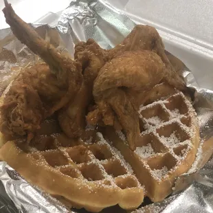 Chicken and Waffles