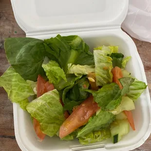 No feta, no dressing