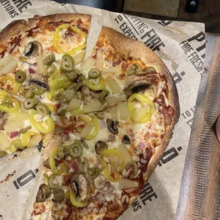 Custom pizza