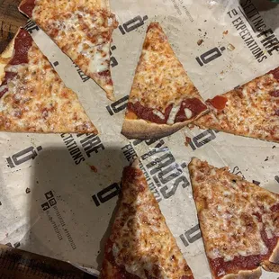 Basic b cheese pizza