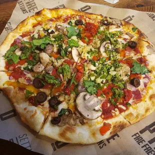 Create your own pizza