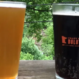 Tap root beer!  It was cold &amp; delicious!