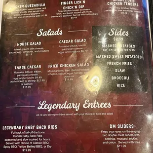 Yummy starters and salads