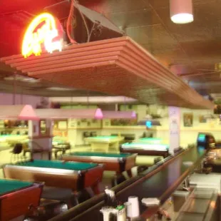 Q AND BREW POOL TABLES