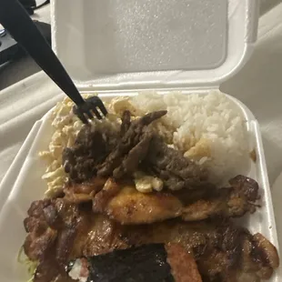 Bbq Chicken Spam Musubi (2 Pcs.)