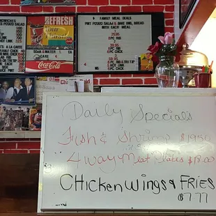 Daily Specials