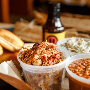 Have a great dinner with Q's Family Packs!