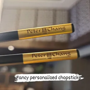 Branded chopsticks