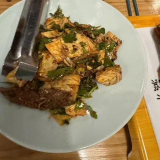 Sesame Tofu Skin Salad