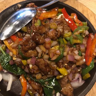 Three Pepper Beef