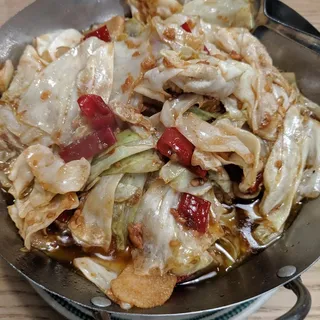 Yam & Cabbage w. Pickled Red Pepper