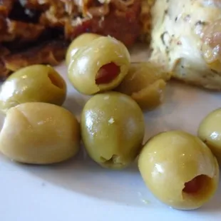 Olives, close-up.