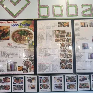 menu, ramen and noodles
