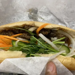 Lemongrass beef