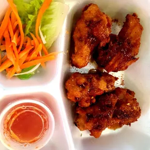 Tamarind chicken wings - definitely order these, very tender!