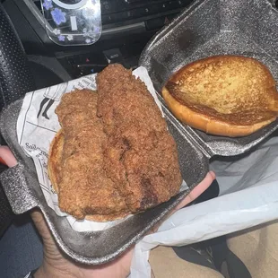 Southern Fried Brisket Sandwich