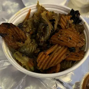 Smoked veggies
