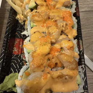 Sushi Roll Dancing Shrimp