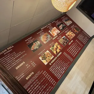 Indoor Menu