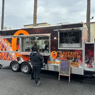outside food truck