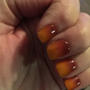 These had gold flecks on them